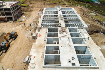 El proyecto de captación está en construcción desde 2016.