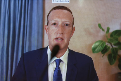 Foto de archivo del consejero delegado de Meta, Mark Zuckerberg