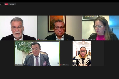 El Pleno del CNE sesionó la noche del 23 de mayo de 2022 para aprobar los informes de los partidos y movimientos políticos.