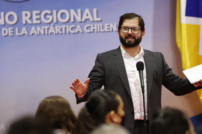 Foto de archivo del presidente de Chile, Gabriel Boric.