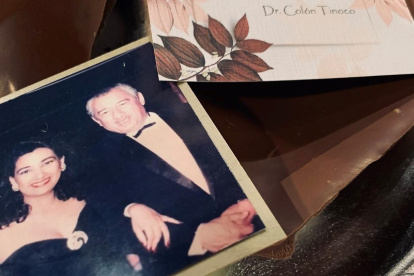 La periodista y su padre