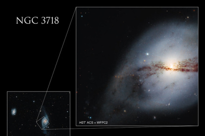 Galaxia NGC 3718