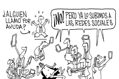 La primera reacción es el morbo.