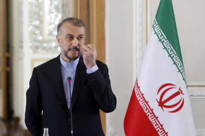 El ministro iraní de Exteriores, Hosein Amir Abdolahian
