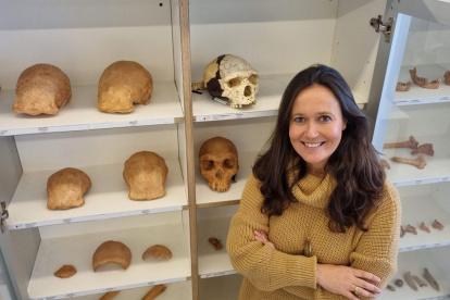 Imagen de la médico-paleoantropóloga María Martinón-Torres, directora del Centro Nacional de Investigaciones sobre la Evolución Humana (CENIEH) y autora del libro "Homo imperfectus", publicado por Destino. Cedida por el CENIEH.