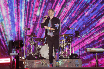 El vocalista de Coldplay, Chris Martin