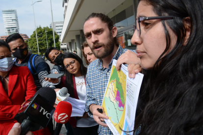Las acciones constitucionales fueron presentadas en Quito este martes 1 de junio de 2022.