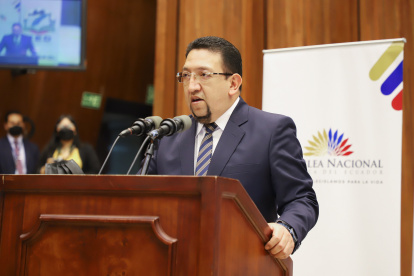 Virgilo Saquicela fue alcalde de Azogues en 2014 por el Movimiento CREO