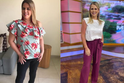 La presentadora de "Noticias de la mañana", de RTS.