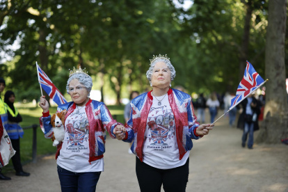 Los británicos celebran el Jubileo en Londres.