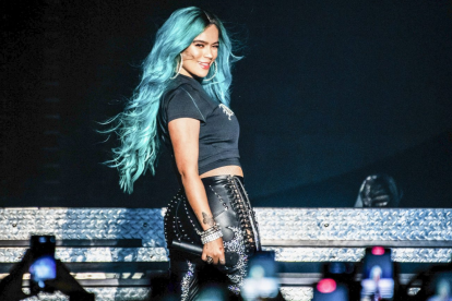 Karol G en su Bichota tour