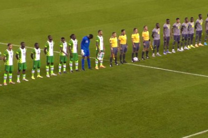 Ecuador vence a Nigeria en el primer tiempo con gol de Pervis Estupiñán.