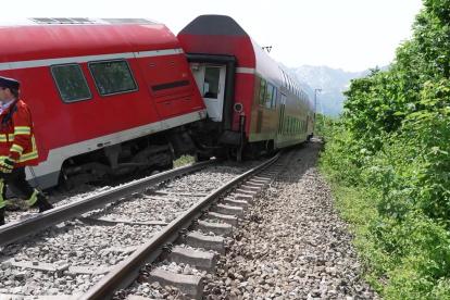 Accidente de tren en Alemania
