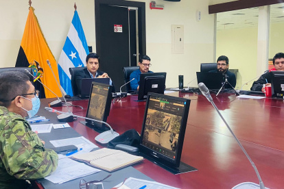 Pilotaje. El 31 de mayo se analizó la implementación de inteligencia artificial en el sistema de videovigilancia.