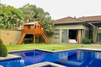 Casa. Leandro Norero fue detenido en su vivienda, en Ribera de Batán, en Samborondón. Antes esta casa fue de dos empresas y de Xavier Jordan.