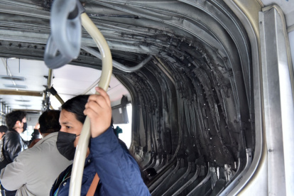 Unidades. Los articulados no reciben constante mantenimiento ni han sido renovados.