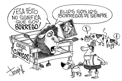 Hasta la médula partidista.