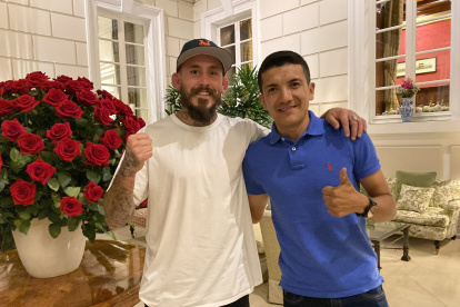 Chito Vera y Richard Carapaz