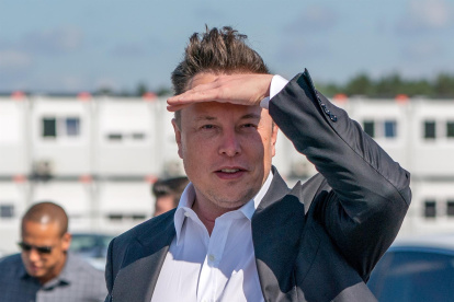 El empresario Elon Musk