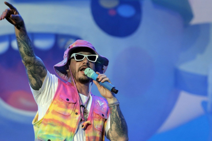 J Balvin en su último tour.