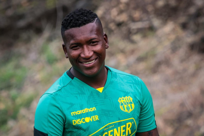 Jhon Jairo Cifuente se presentó este 9 de junio a su primera práctica con Barcelona