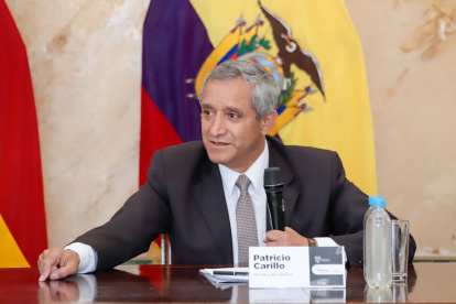 Patricio Carrillo es el ministro del Interior.
