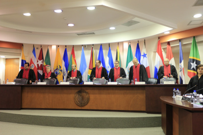 Los magistrados interamericanos sesionan en la sede de la CorteIDH, ubicada en Costa RIca.