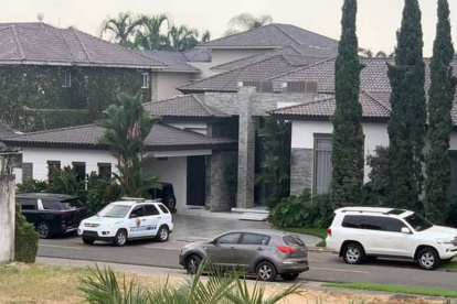 Esta es la mansión allanada a Leandro Norero. La Policía confirmó que perteneció a Xavier Jordan, prófugo de la justicia ecuatoriana.
