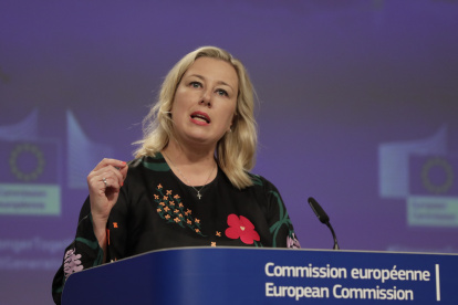 Imagen de archivo de la comisaria europea de Asociaciones Internacionales, Jutta Urpilainen