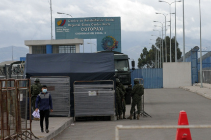 Servicio. Las cárceles del país tienen una población de 40.000 personas, que reciben tres comidas al día.