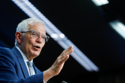 El alto representante de la UE para Asuntos Exteriores, Josep Borrell