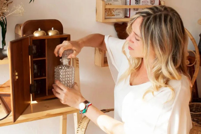 Lorena afirma que su día transcurre entre sus dos actividades: ser madre y emprender.