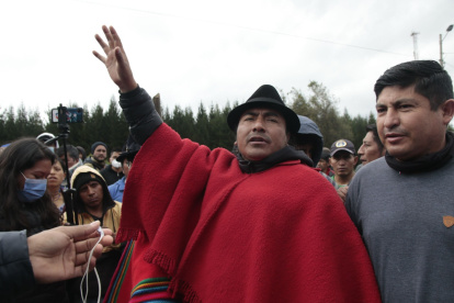 El líder de la organización indígena responsabilizó al gobierno del ataque