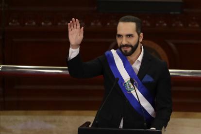 El presidente salvadoreño Nayib Bukele, en una fotografía de archivo