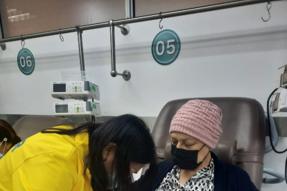 Momentos. Los pacientes de todas las edades disfrutaron.