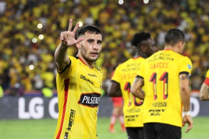 Emmanuel Martínez, volante de Barcelona, podría ser transferido al fútbol del exterior.