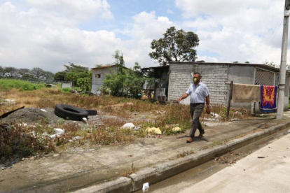 Los terrenos llevan varios meses abandonados y sin recibir limpieza