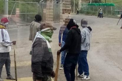 Los manifestantes intentaron tomarse plantas de gas este 22 de junio de 2022.