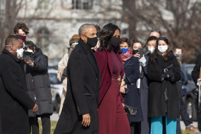 El expresidente de Estados Unidos Barack Obama y la exprimera dama Michelle Obama, en una fotografía de archivo.