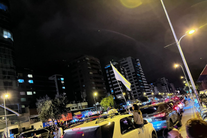 Caravana por la paz en Quito