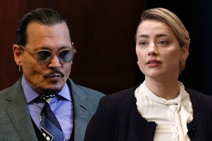Jhonny Depp y Amber Heard.