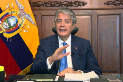 El presidente Guillermo Lasso se pronunció con un video publicado en su cuenta de Twitter.