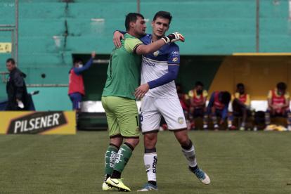 Joaquín Pucheta y Christian Cepeda salieron del Cumbayá tras la primera etapa de LigaPro. Ellos fueron mencionados por el directivo del Cumbayá, Romel Tapia.