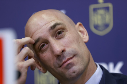 El presidente de la RFEF, Luis Rubiales