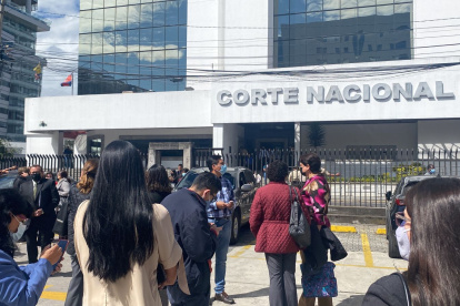 Evacuan la Corte Nacional de Justicia por amenaza de bomba.