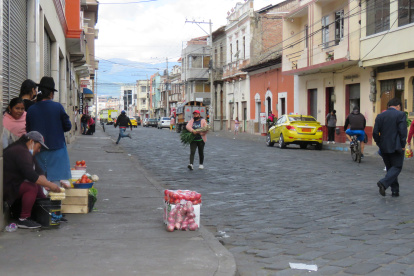 Riobamba presenta un aparente calma, pero no hay abastecimiento de gas.