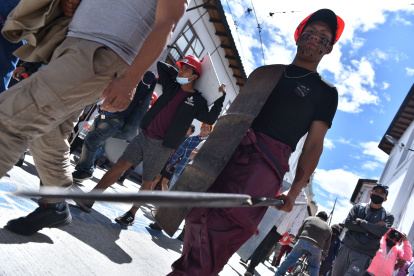 Dificultades. Las movilizaciones ponen en jaque a varios puntos del Ecuador.