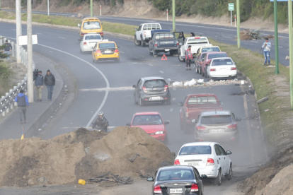 Cierta normalidad en el sector de San Miguel del Común y vías parcialmente cerradas.