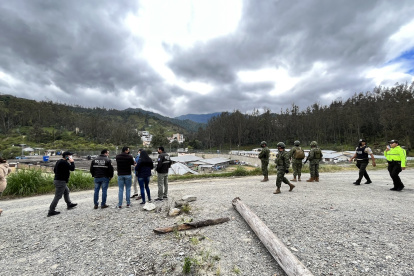 Parte alta del entorno de la carcel 1 de Loja.