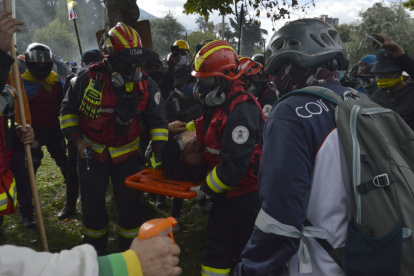 Quito. Henry Quezada murió en el parque El Arbolito. Recibió un disparo por perdigones. Tenía 29 años.